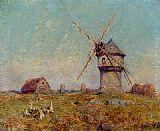 Ferdinand Loyen Du Puigaudeau Canvas Paintings - Breton Landscape